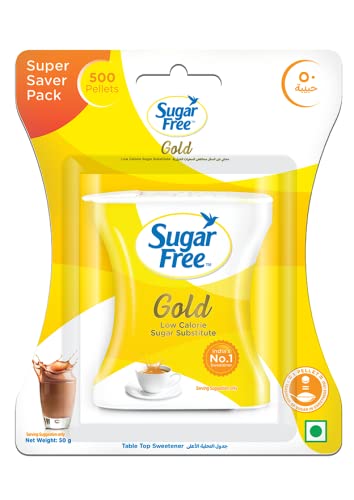Sugar Free Gold Pellets, 500 Pellets-50g